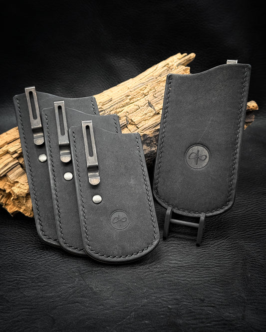 The ClipSlip - Pueblo Black (HAND STITCHING)