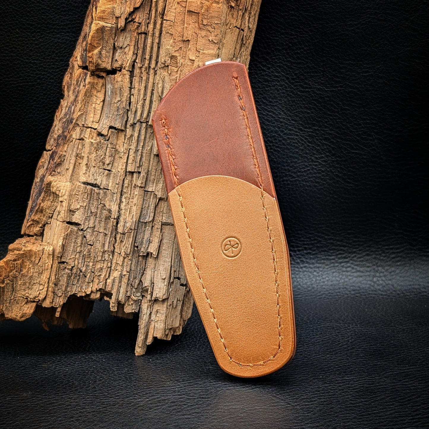 The SlimSheath DualWave - Buttero Medium/Golden Brown