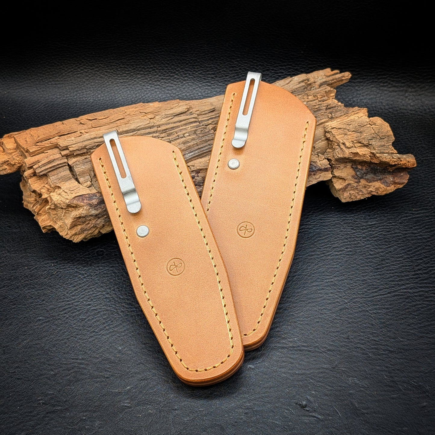 The SlimSheath DualWave - Buttero Golden/Medium Brown