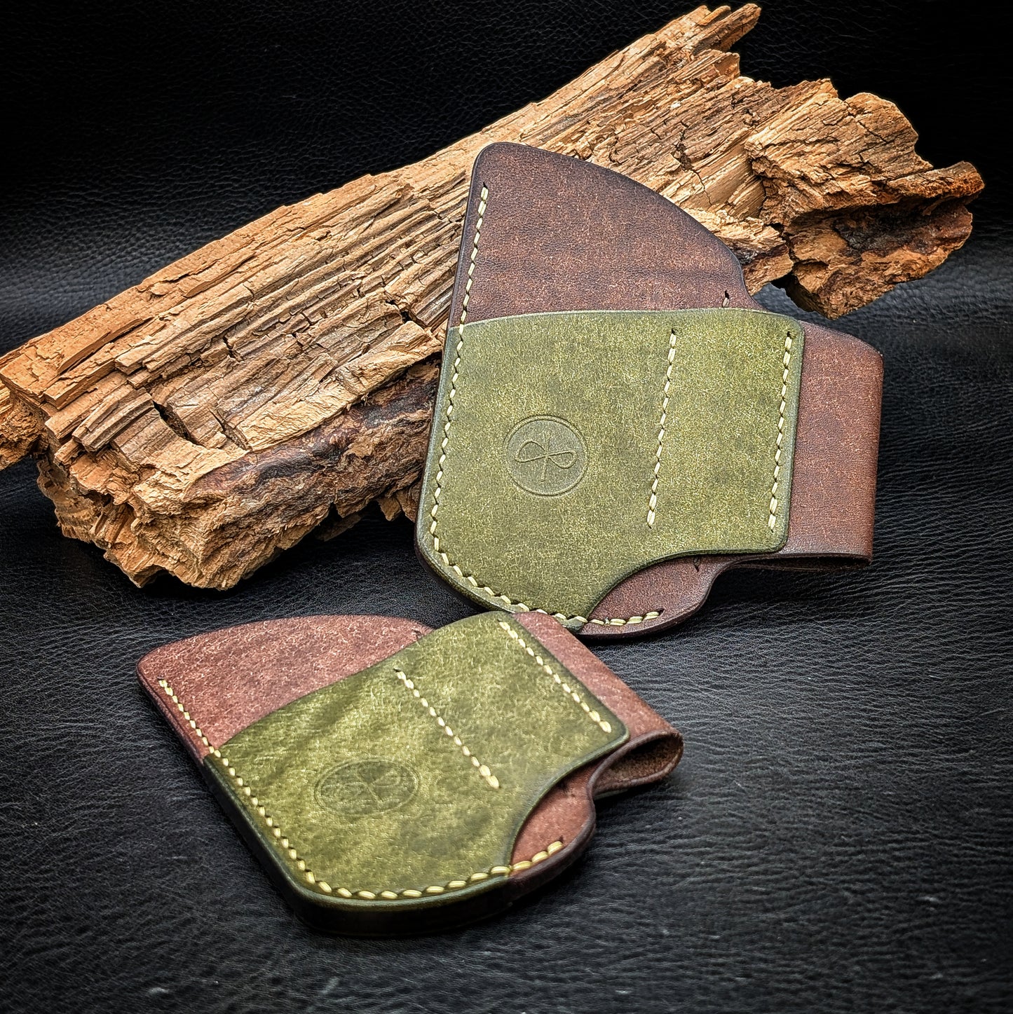 The LightSlip EVO - Pueblo Dark Brown/Green (HAND STITCHING)