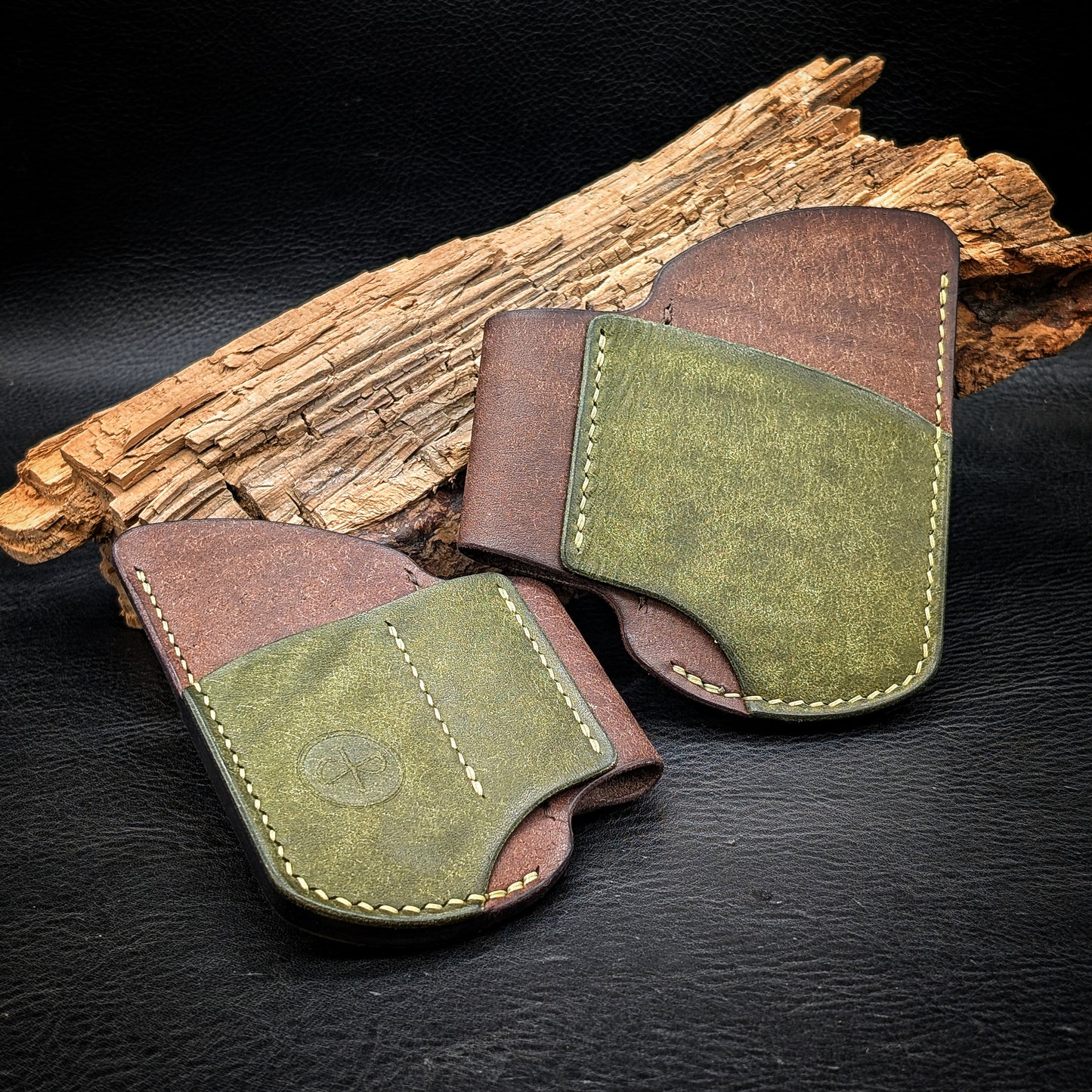 The LightSlip EVO - Pueblo Dark Brown/Green (HAND STITCHING)