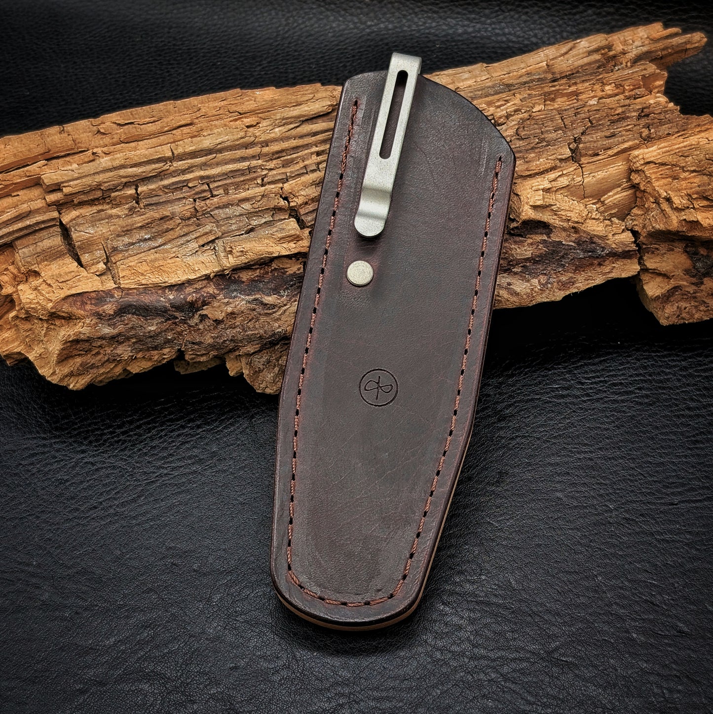 The SlimSheath Premium - Badalassi Dark Brown