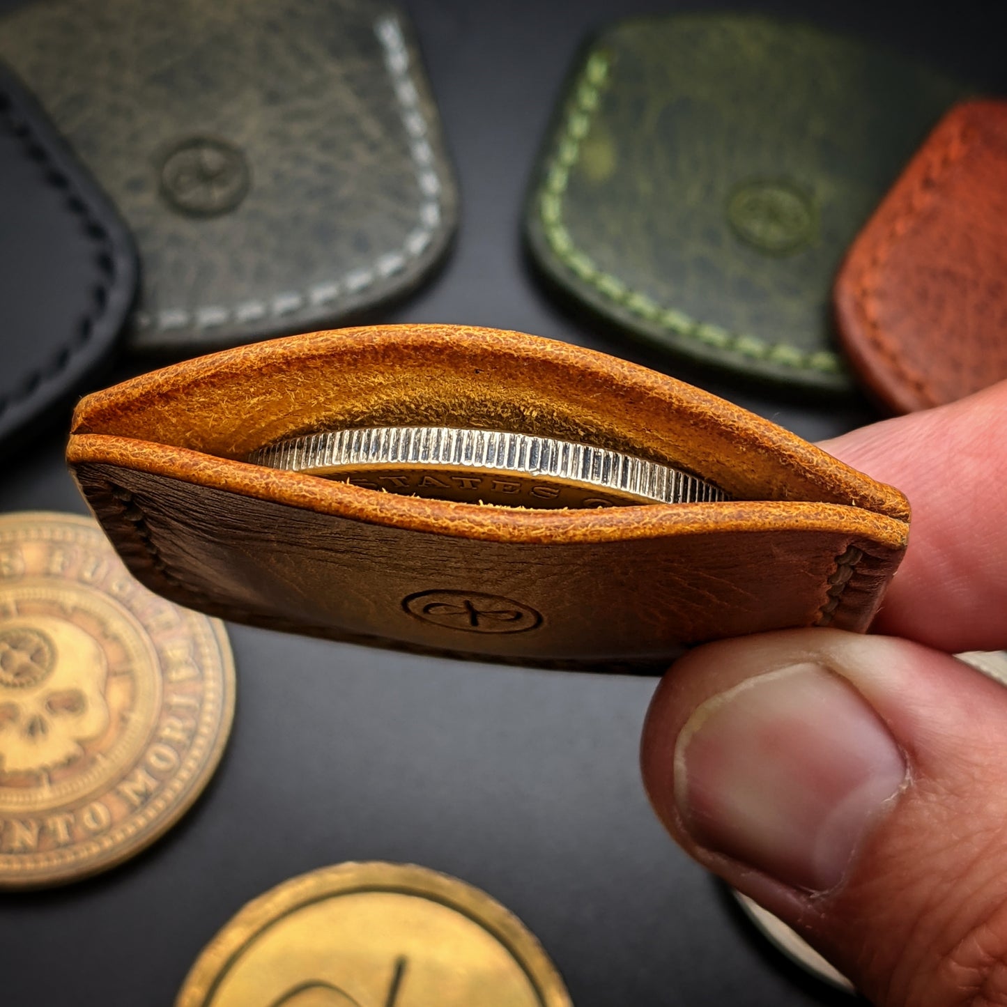 The CoinSlip - Badalassi Medium Brown