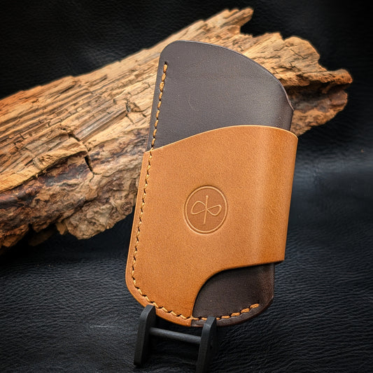 The TripleSlip EVO - Buttero Dark&Golden Brown (MACHINE STITCHING)