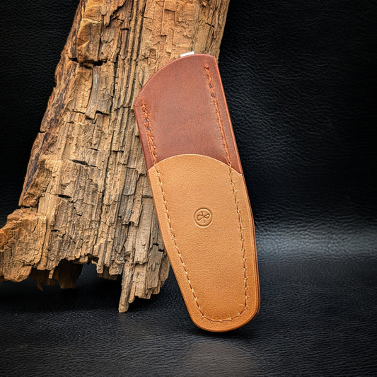The SlimSheath DualWave - Buttero Medium/Golden Brown
