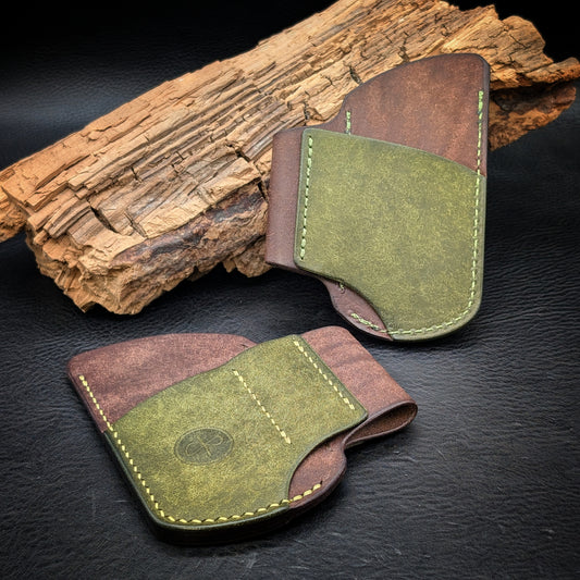 The LightSlip EVO - Pueblo Dark Brown/Green (MACHINE STITCHING)