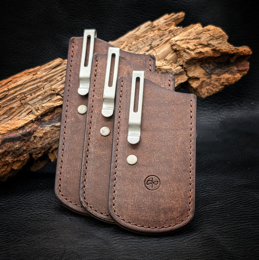 The ClipSlip - Pueblo Dark Brown (HAND STITCHING)