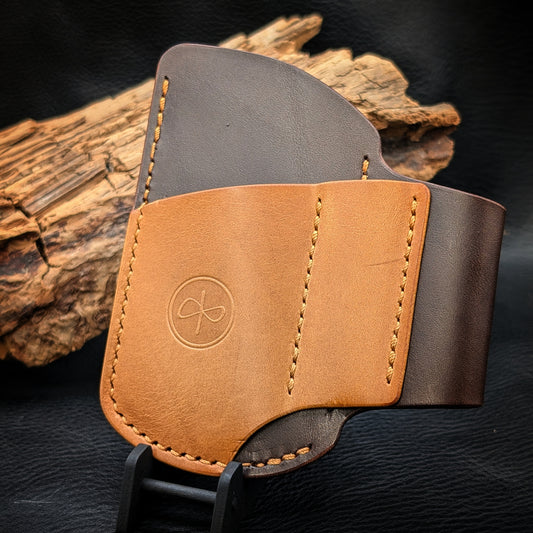 The LightSlip EVO KING - Buttero Dark&Golden Brown (MACHINE STITCHING)